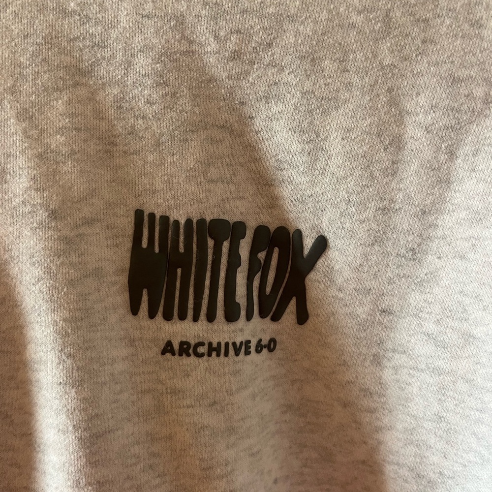 White Fox Boutique Gray Hoodie - Picture 2 of 4